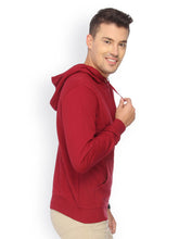 Load image into Gallery viewer, Plain Maroon Hoodie Sweatshirt -KidsFashionVilla
