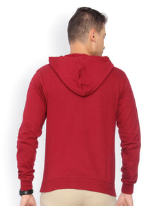Plain Maroon Hoodie Sweatshirt -KidsFashionVilla
