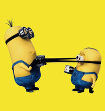 Load image into Gallery viewer, Minion Fight Hoodie Full sleeves-Funky Hoodies
