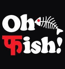 Load image into Gallery viewer, Oh Fish Hoodie Full sleeves-Funky Hoodies

