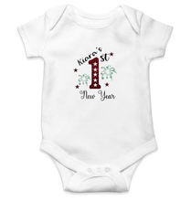 Load image into Gallery viewer, Customized Name First New Year Rompers for Baby Girl- KidsFashionVilla
