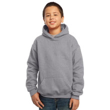 Load image into Gallery viewer, Boy Plain Grey Hoodie-KidsFashionVilla
