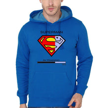 Load image into Gallery viewer, Superman In Training Hoodie Full sleeves-Funky Hoodies
