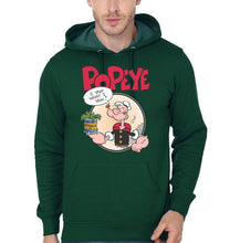 Load image into Gallery viewer, Popeye I Yam What i Yam Hoodie Full sleeves-Funky Hoodies
