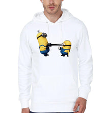 Load image into Gallery viewer, Minion Fight Hoodie Full sleeves-Funky Hoodies
