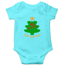 Load image into Gallery viewer, Ho Ho Ho Christmas Rompers for Baby Girl- KidsFashionVilla
