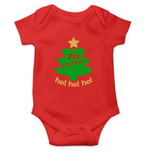 Load image into Gallery viewer, Ho Ho Ho Christmas Rompers for Baby Girl- KidsFashionVilla
