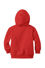 Load image into Gallery viewer, Girl Plain Red Hoodie-KidsFashionVilla
