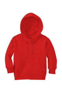 Boy Plain Red Hoodie-KidsFashionVilla