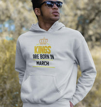 Load image into Gallery viewer, Kings Are Born In March Men Hoodie For Men-KidsFashionVilla
