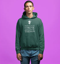 Load image into Gallery viewer, GOT Game of Thrones I Drink  And Know Things Men Hoodies-KidsFashionVilla
