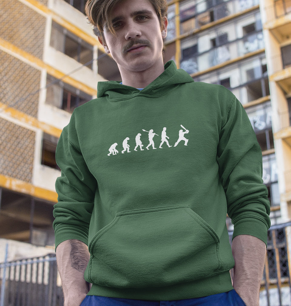 CRICKET Evolution Fever Men Hoodies-KidsFashionVilla