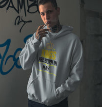 Load image into Gallery viewer, Kings Are Born In May Men Hoodie For Men-KidsFashionVilla
