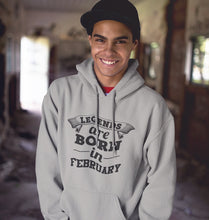 Load image into Gallery viewer, Legends are Born in February Men Hoodies-KidsFashionVilla
