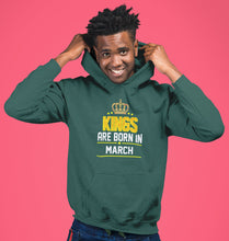 Load image into Gallery viewer, Kings Are Born In March Men Hoodies-KidsFashionVilla
