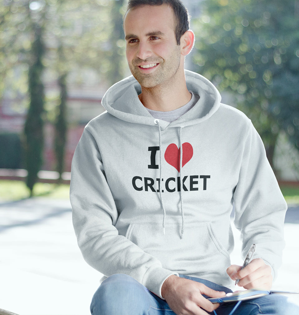 Love Cricket Men Hoodies-KidsFashionVilla