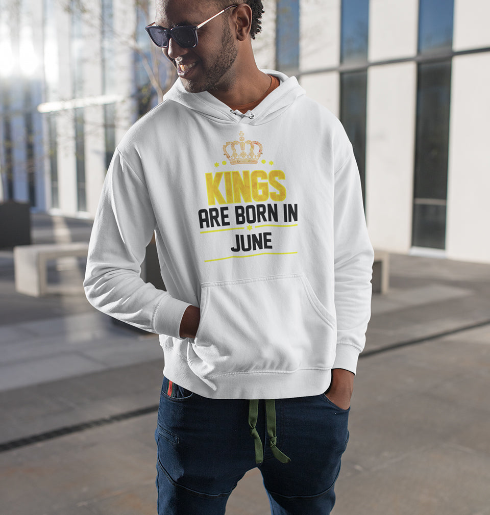 Kings Are Born In June Men Hoodies-KidsFashionVilla