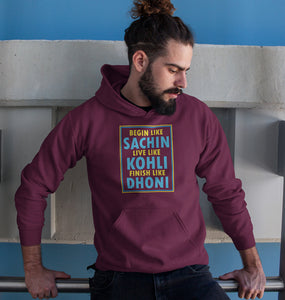 CRICKET Sachin Kohli Dhoni Men Hoodies-KidsFashionVilla