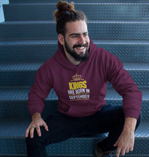 Load image into Gallery viewer, Kings Are Born In September Men Hoodies-KidsFashionVilla

