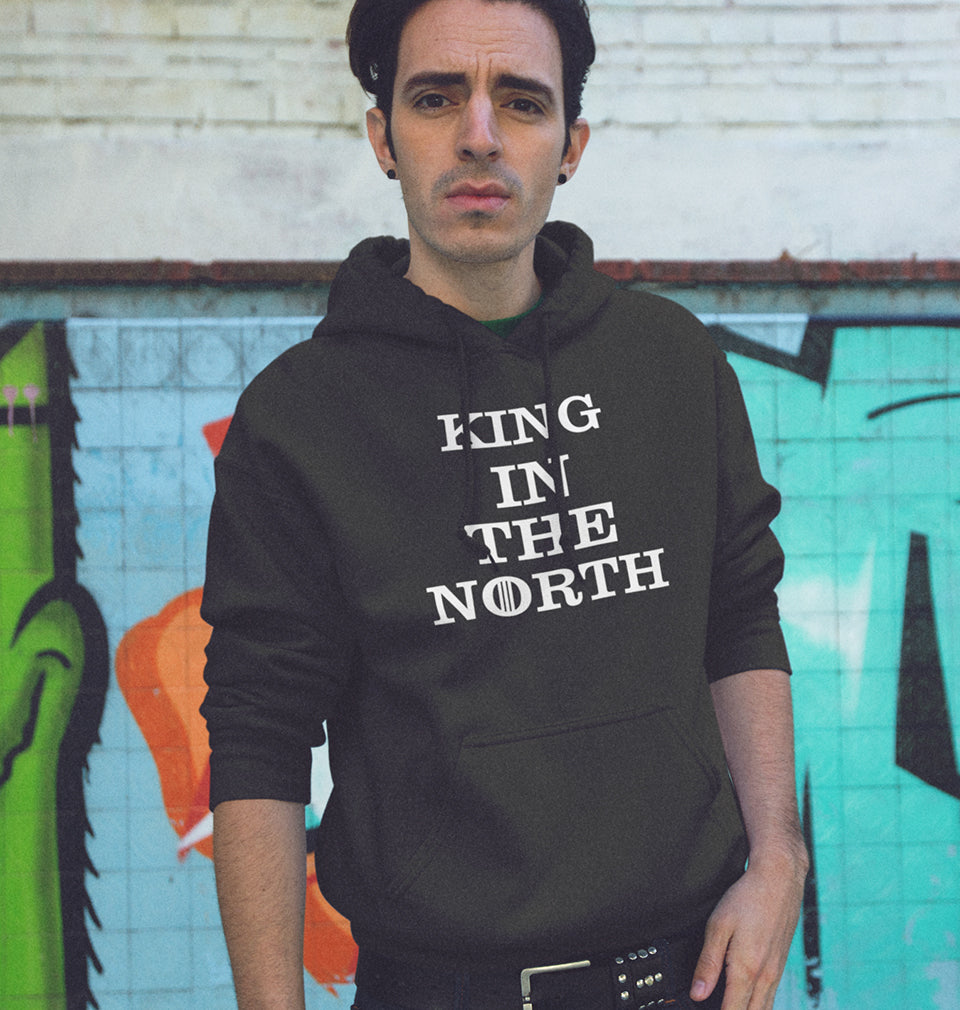 GOT Game Of Thrones King In The North Men Hoodies-KidsFashionVilla