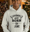 Legends are Born in Jun Men Hoodies-KidsFashionVilla