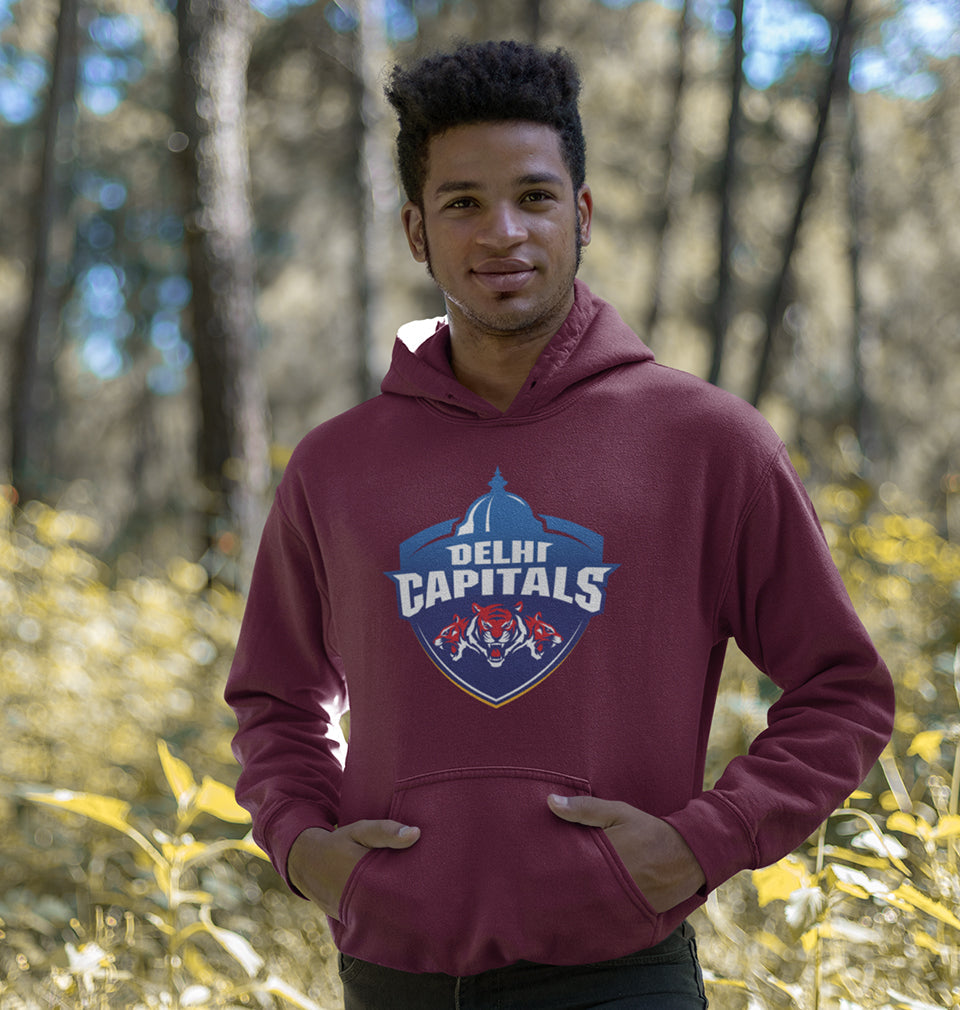 IPL DC Delhi Capitals Men Hoodies-KidsFashionVilla