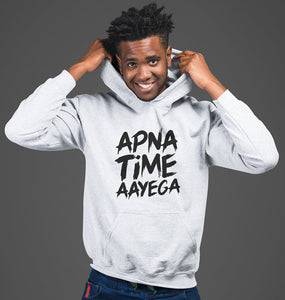 Apna Time Aayega Men Hoodies-KidsFashionVilla