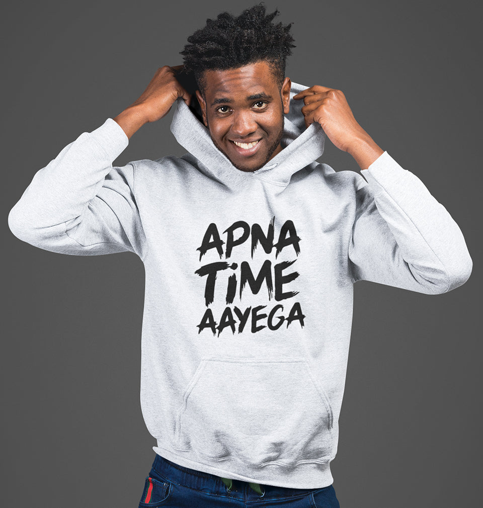 Apna Time Aayega Men Hoodies-KidsFashionVilla