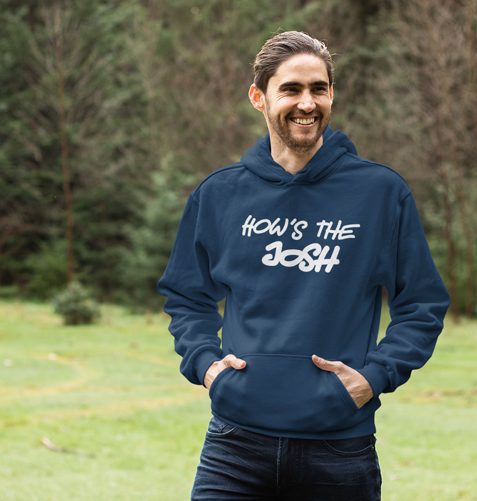 How's The Josh Men Hoodies-KidsFashionVilla