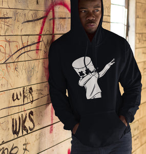 Dab Marshmello Men Hoodies-KidsFashionVilla
