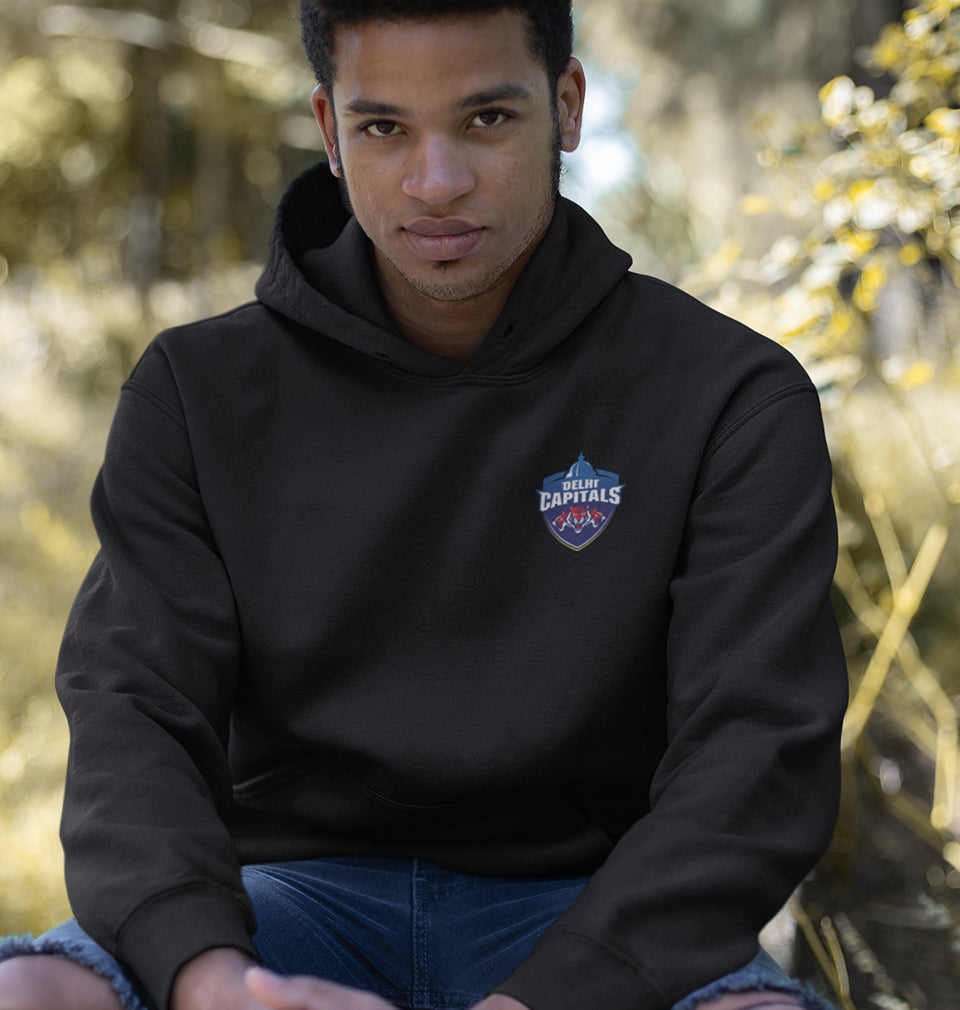 IPL DC Delhi Capitals Logo Men Hoodies-KidsFashionVilla