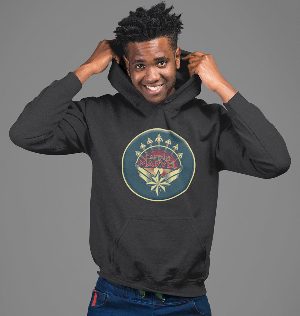 Captain Marvel Superhero Men Hoodies-KidsFashionVilla