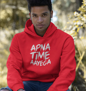 Apna Time Aayega Men Hoodies-KidsFashionVilla