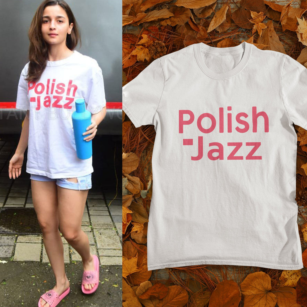 Polish Jazz Alia Bhatt Celebrity T-shirt- KidsFashionVilla