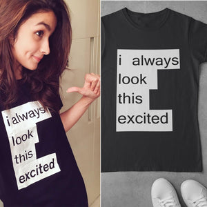 I Always Alia Bhatt Celebrity T-shirt- KidsFashionVilla