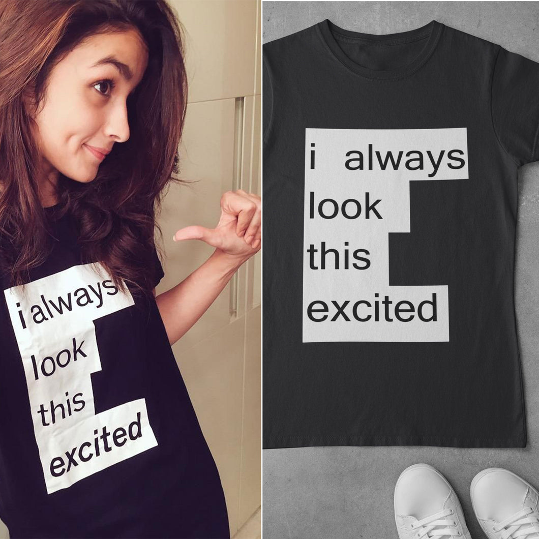 I Always Alia Bhatt Celebrity T-shirt- KidsFashionVilla