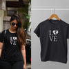 Love Ileana Dcruz Celebrity T-shirt- KidsFashionVilla