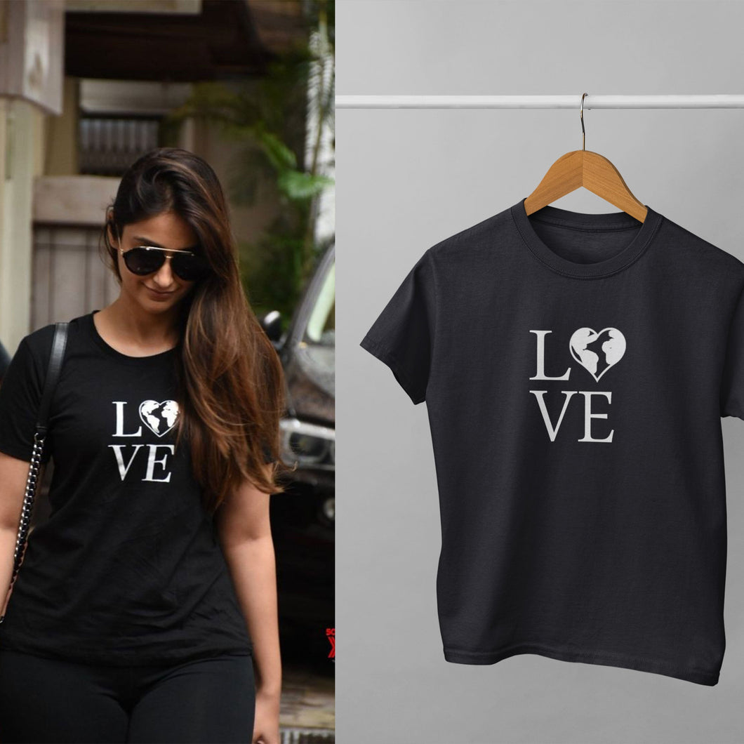 Love Ileana Dcruz Celebrity T-shirt- KidsFashionVilla