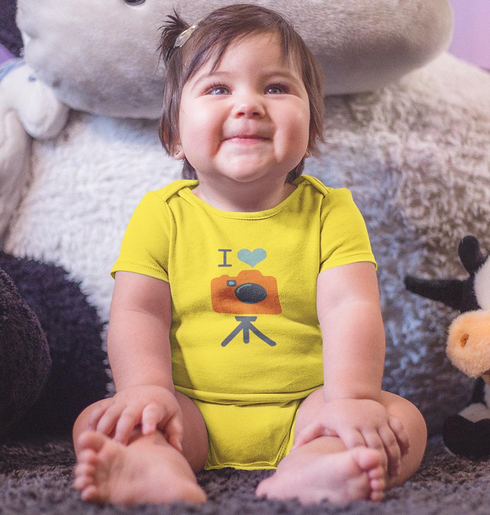 I Love Photography Rompers for Baby Girl- KidsFashionVilla