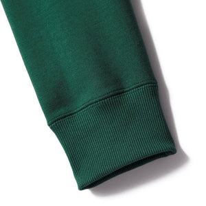 Plain Dark Green Hoodie Sweatshirt -KidsFashionVilla