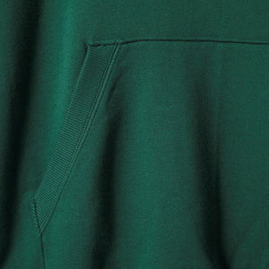 Plain Dark Green Hoodie Sweatshirt -KidsFashionVilla