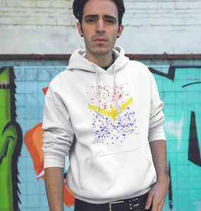 Captain Marvel Logo Men Hoodies-KidsFashionVilla