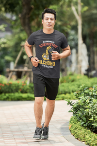 Alcohol Is A Solution Mens Half Sleeves T-shirt- KidsFashionVilla