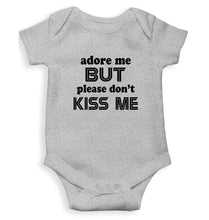 Load image into Gallery viewer, Adore Me But dont Kiss Me Rompers for Baby Girl- FunkyTradition FunkyTradition
