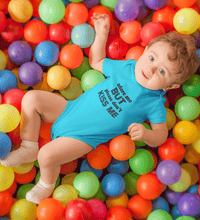 Load image into Gallery viewer, Adore me but please dont kiss me Rompers for Baby Boy- FunkyTradition FunkyTradition
