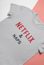 Load image into Gallery viewer, Netflix And Naps Shefali Jariwala Celebrity T-shirt- KidsFashionVilla
