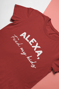 Alexa Feed My Kids Jacqueline Jossa Celebrity T-shirt- KidsFashionVilla