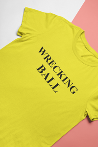 Wrecking Ball Miley Cyrus Celebrity T-shirt- KidsFashionVilla