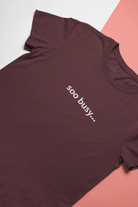 Soo Busy Khushi Kapoor Celebrity T-shirt- KidsFashionVilla