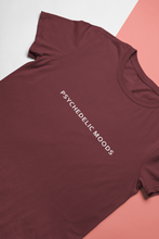 Load image into Gallery viewer, Psychedelic Moods Minimal Mens Half Sleeves T-shirt- KidsFashionVilla
